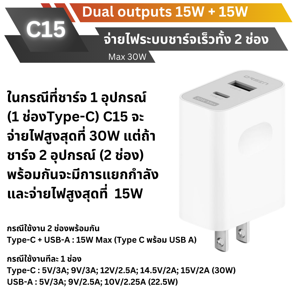 COMBO SET E29 30000mAh ลดพิเศษยกเซตพร้อม Adapter & สายชาร์จเร็ว