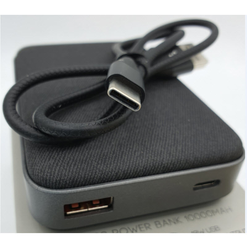 EW35 Powerbank 10000mAh Fast Charge QC3.0 PD 20W สีดำ / Black จัดส่งฟรี!